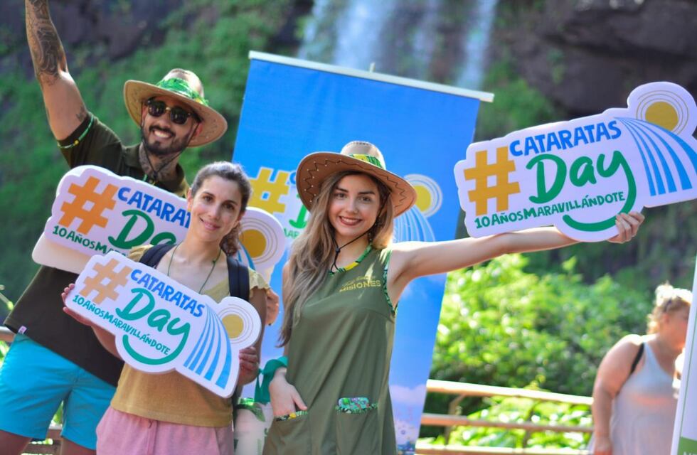 #CataratasDay: celebración por los 10 años de las Cataratas del Iguazú como Maravilla Natural del Mundo
