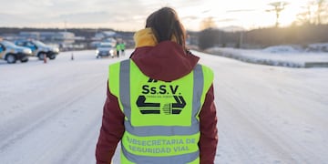 Tierra del Fuego: recuerdan que sigue vigente el uso obligatorio de neumáticos de invierno