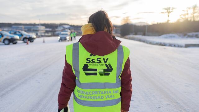 Tierra del Fuego: recuerdan que sigue vigente el uso obligatorio de neumáticos de invierno