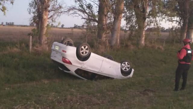 Accidente entre Balnearia y Miramar de Ansenuza