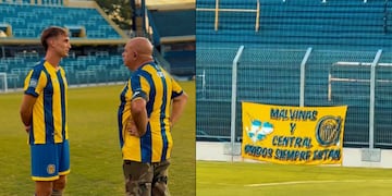 "Esa historia jalonada de coraje", la película que realizó el club para homenajear a los excombatientes.
