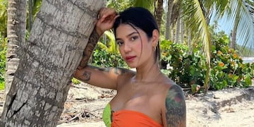 Jenn Muriel deslumbra con sus tatuajes.