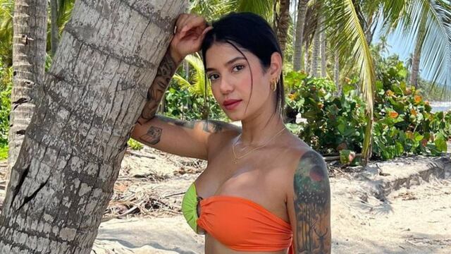Jenn Muriel deslumbra con sus tatuajes.