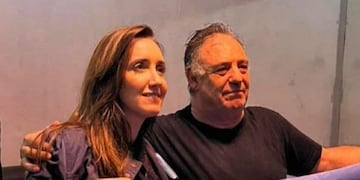 Victoria Villarruel junto a Ricardo Iorio en la foto que la candidata posteó en sus redes sociales.
