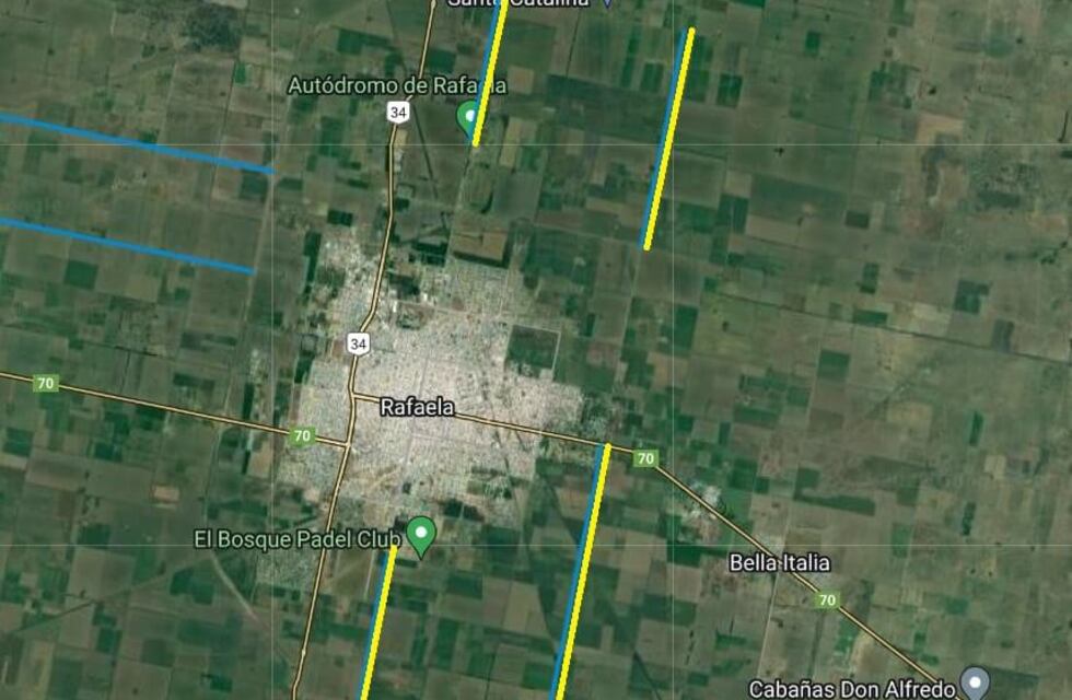 Caminos de la Ruralidad: mejorarían las prolongaciones de los bulevares hasta los límites con Lehmann y Susana