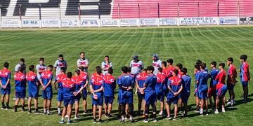 Rosario comenzó con los trabajo de pretemporada.