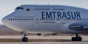 El pedido de Estados Unidos a la Argentina, para que incaute el avión varado en Ezeiza.