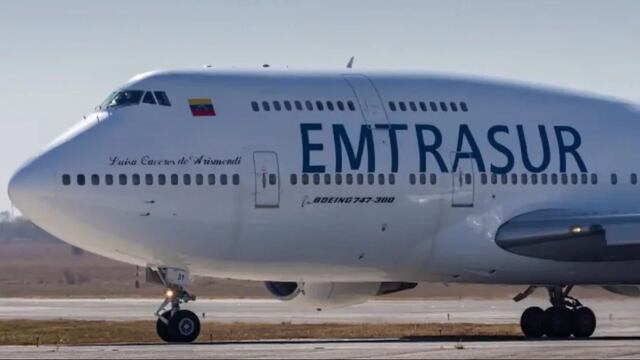 El pedido de Estados Unidos a la Argentina, para que incaute el avión varado en Ezeiza.