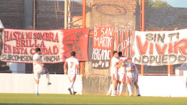 El 9 le ganó a Douglas Haig y se prendió para la lucha de la zona campeonato