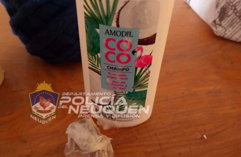 Fue a visitar a un preso e intentó pasar marihuana en una botella de shampoo