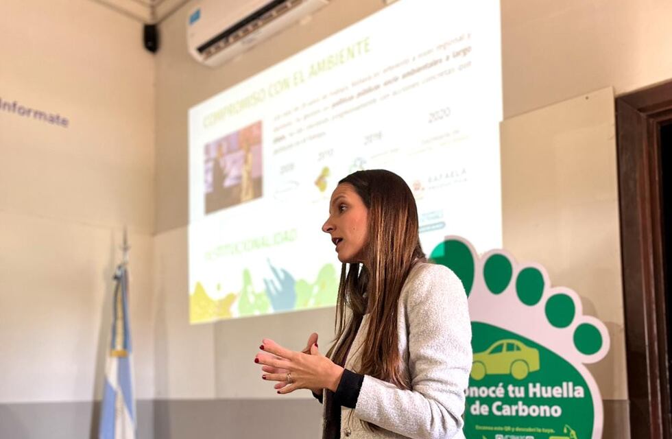 Rafaela fue invitada a brindar una capacitación ambiental