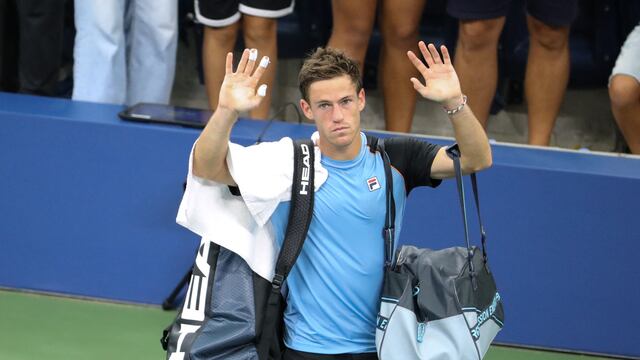 US Open: Diego Schwartzman perdió con el neerlandés Botic Van de Zandschulp en octavos de final