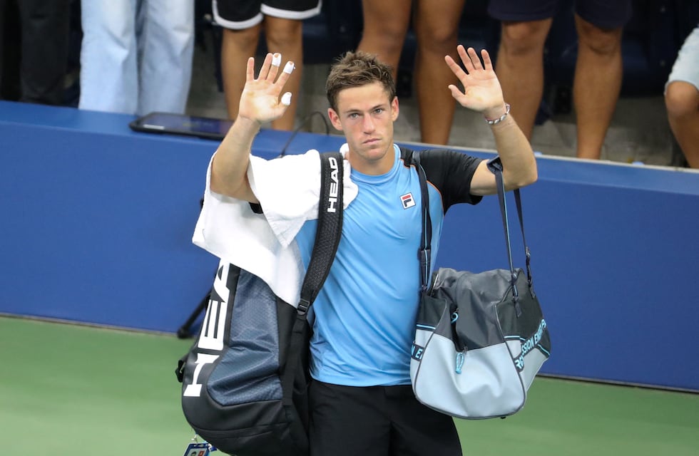US Open: Diego Schwartzman perdió con el neerlandés Botic Van de Zandschulp en octavos de final