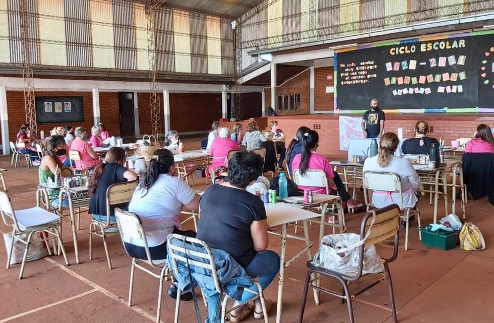 Puerto Esperanza: se realizó el taller de Arte para Sanar