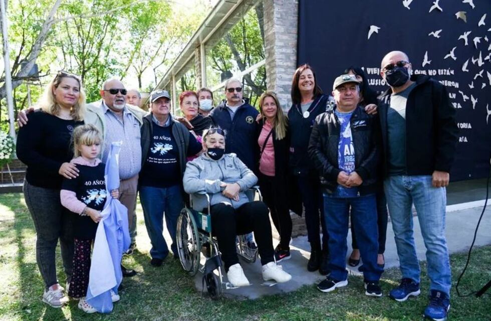 Malvinas 40 años: se realizó un acto en Pérez recordando a los veteranos y caídos en la guerra