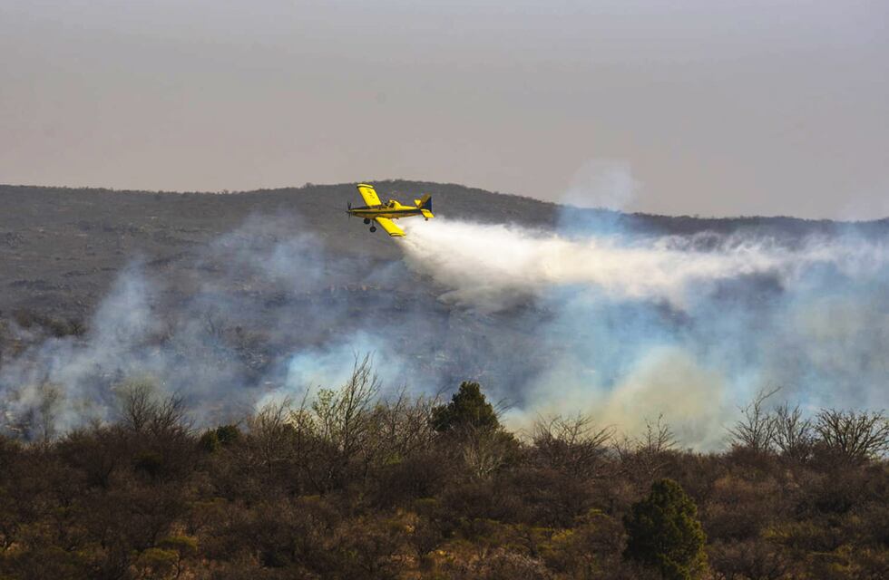 Valle de Punilla: se reiniciaron dos focos de incendio y preocupan las las condiciones climáticas