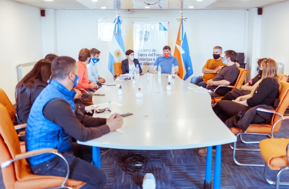 Cubino y Romero se reunieron con representantes de ATE por el regreso a la escuela