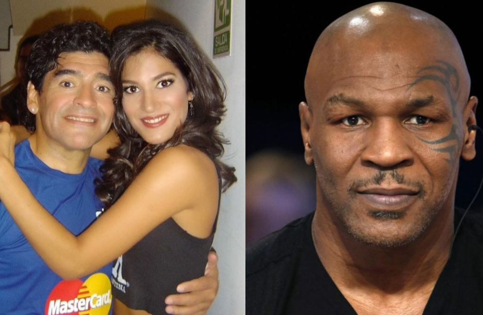 Silvina Escudero recordó la vez que Diego Maradona la salvó de un tenso momento con Mike Tyson