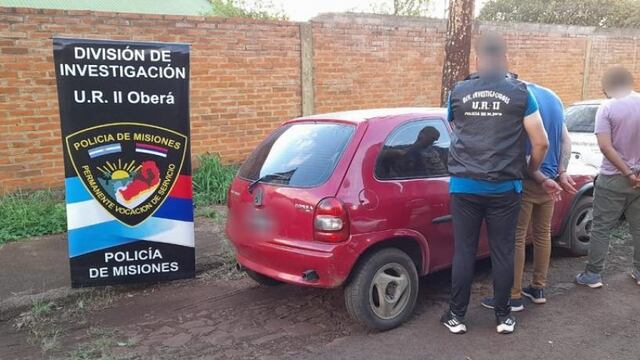 Secuestraron en Oberá un vehículo robado en Buenos Aires.