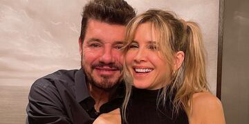 Guillermina Valdés y Marcelo Tinelli separados tras nueve años de relación y un hijo en común.