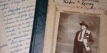 Llegaron al museo más fotos del Dr. Leoni