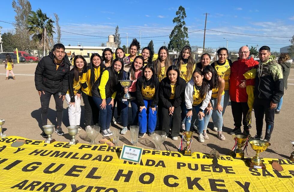 El San Miguel y Cultural ganadores del Apertura en la Federación del Oeste Santafesino de Hockey