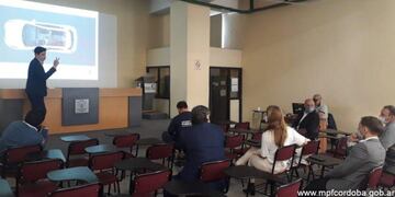 Reunión interdisciplinaria entre diferentes equipos técnicos de la Policía Judicial por el caso Blas Correas (MPF)