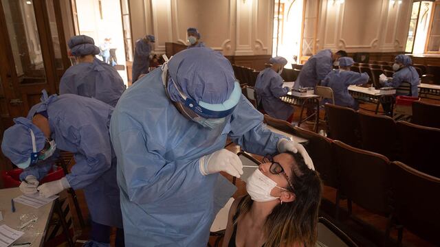 El Ministerio de Salud de Mendoza informó que hasta la fecha se han registrado 179.118 casos positivos confirmados de Covid-19. Ignacio Blanco/Los Andes