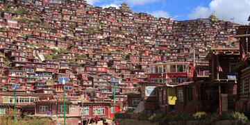 Una panorámica del Tíbet, donde sucedió el insólito episodio.