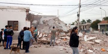 El incidente en Oliva. (Gentileza El Doce)