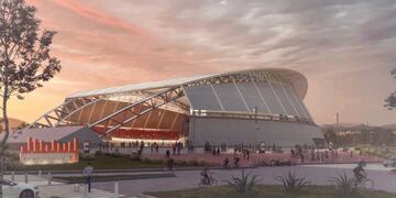 Este aspecto tendrá el estadio polideportivo multipropósito de la Ciudad Deportiva que se construirá en San Salvador de Jujuy.