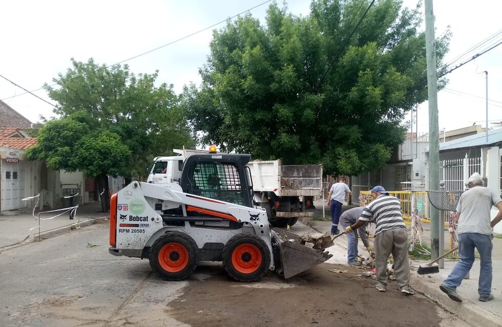Finalizaron reparaciones en calles Roca y 25 de Mayo