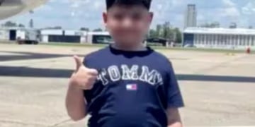 Pinamar: imputaron al padre de Bastián por el choque en que dejó al niño en grave estado (Gentileza)