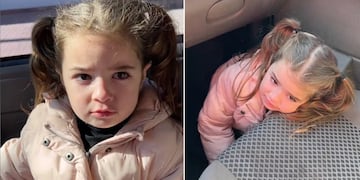 La nena despertó mucha ternura en la gente.
