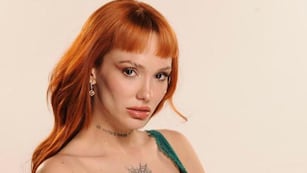 La Joaqui deslumbró con su outfit en la previa del lanzamiento de su nueva canción “San Turrona”.