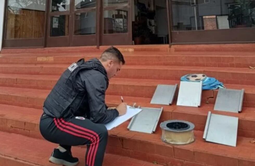 Recuperan objetos robados de un taller metalúrgico en Oberá