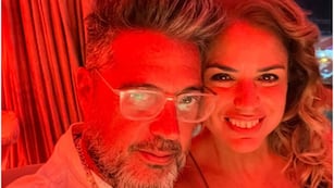 Marina Calabró y Rolando Barbano tuvieron su primer pase en televisión.