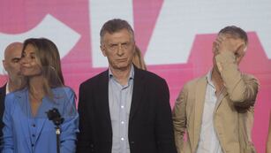 Mauricio Macri expresó su apoyo a Milei. (Federico López Claro)