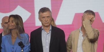 Mauricio Macri expresó su apoyo a Milei. (Federico López Claro)