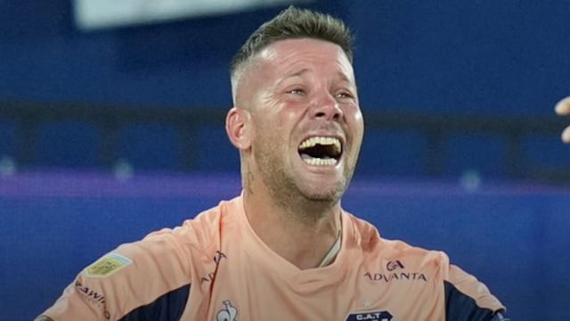 Guido Herrera y su felicidad plena y legítima. Un pilar en la consagración de Talleres (Olé).