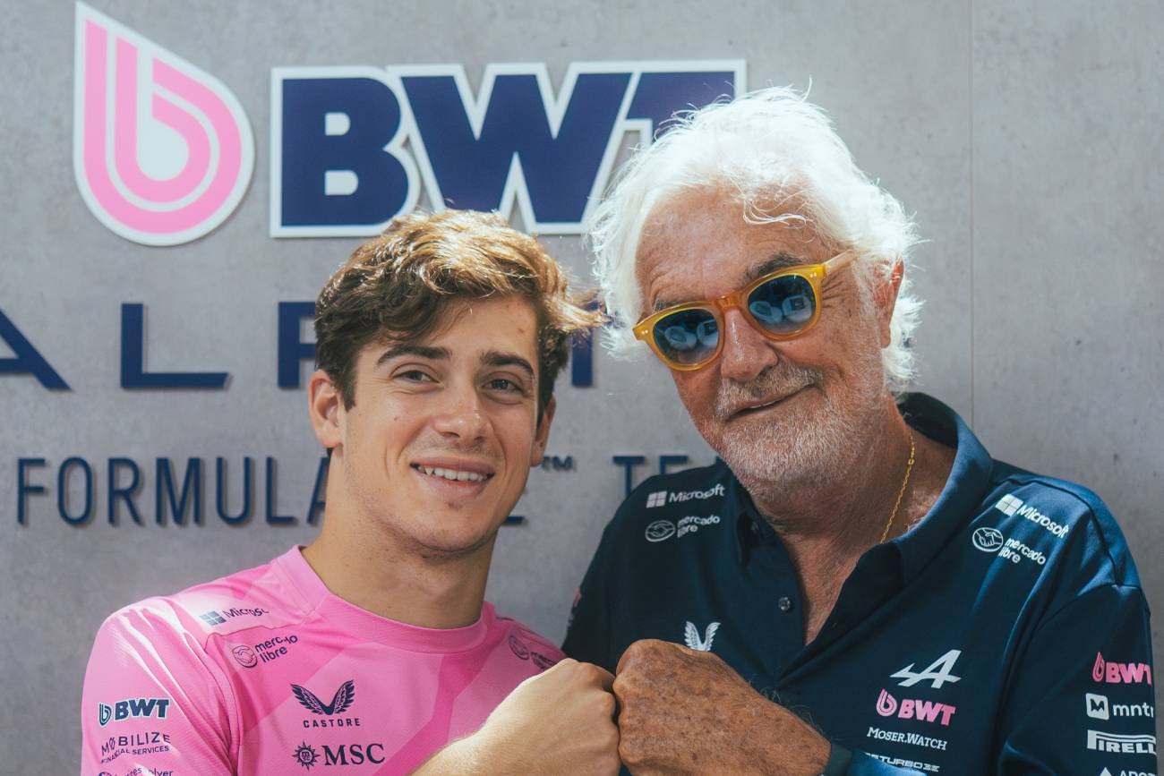 Colapinto y sus sensaciones tras renovar (Alpine)