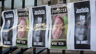 El homenaje de los padres de Kim Gómez en su cumpleaños. (Gentileza)