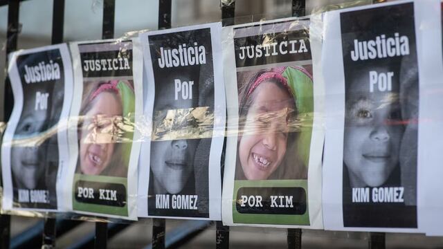 El homenaje de los padres de Kim Gómez en su cumpleaños. (Gentileza)