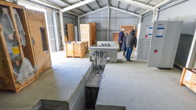 La DPOSS instaló un innovador sistema de desinfección en la futura planta Arroyo Grande