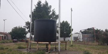 ABSA colocó cisternas como paliativo ante las fallas en el servicio de agua.