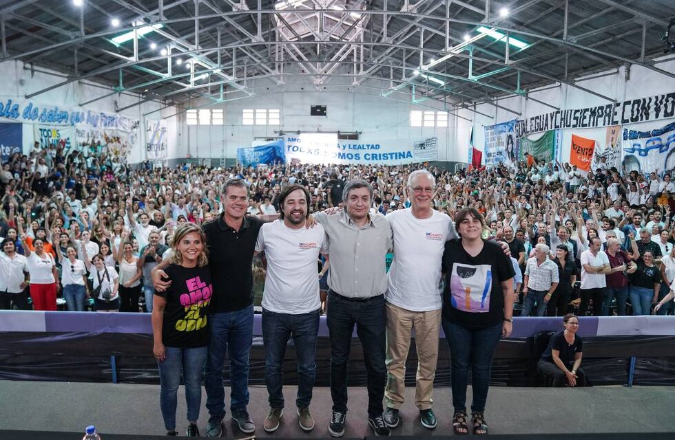 En un acto en Entre Ríos, Máximo Kirchner usó un eslogan de Juntos por el Cambio: “El cambio somos nosotros”