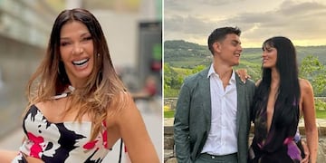 Catherine Fulop, feliz con el compromiso de Dybala y Oriana. (Instagram)