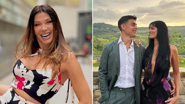 Catherine Fulop, feliz con el compromiso de Dybala y Oriana. (Instagram)