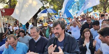 Angel Giano, Bordet y Bahl en la Costanera de Concordia.