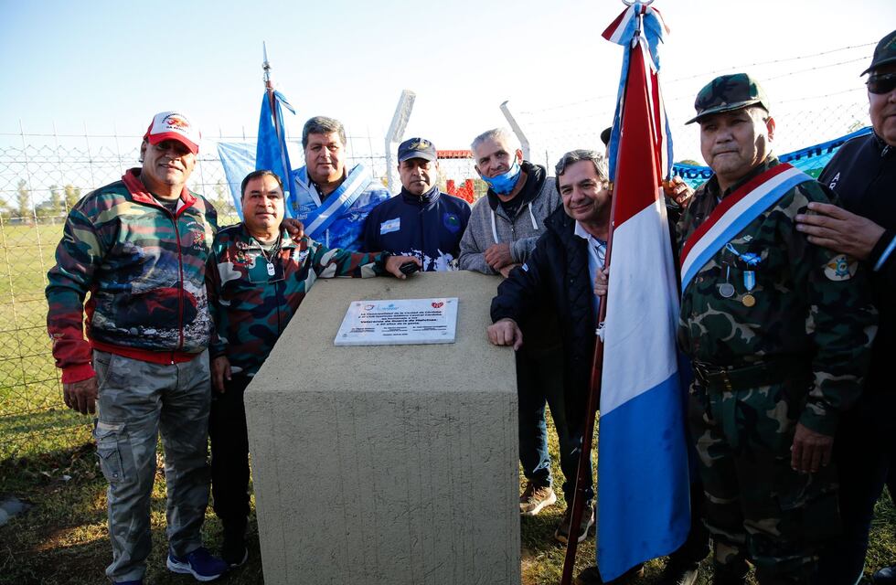 El Sitio del Veterano de Malvinas, homenaje en el predio de Instituto